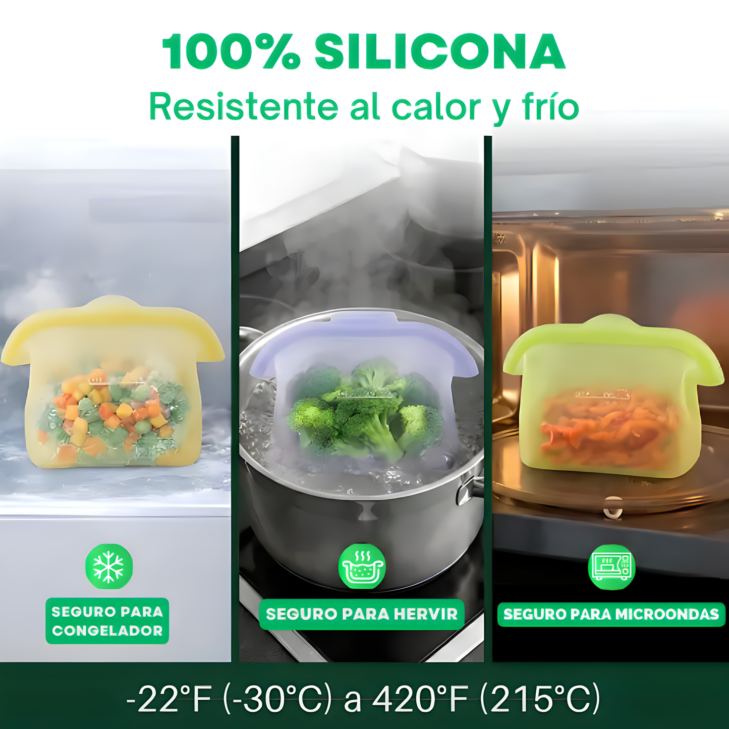 Taper conservación de silicona