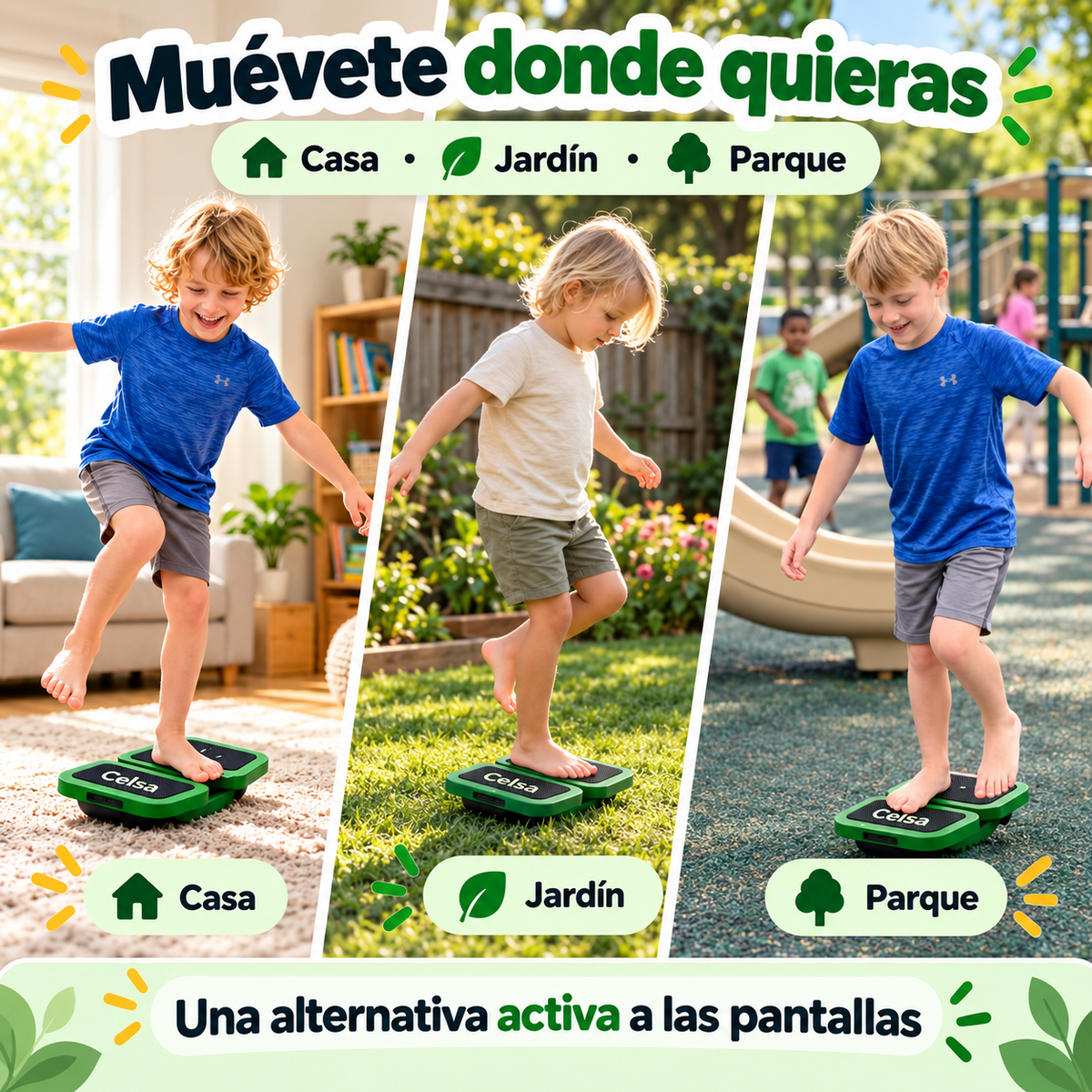 Tabla de equilibrio para niños