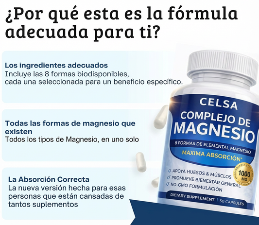 Celsa™ Complejo de Magnesio