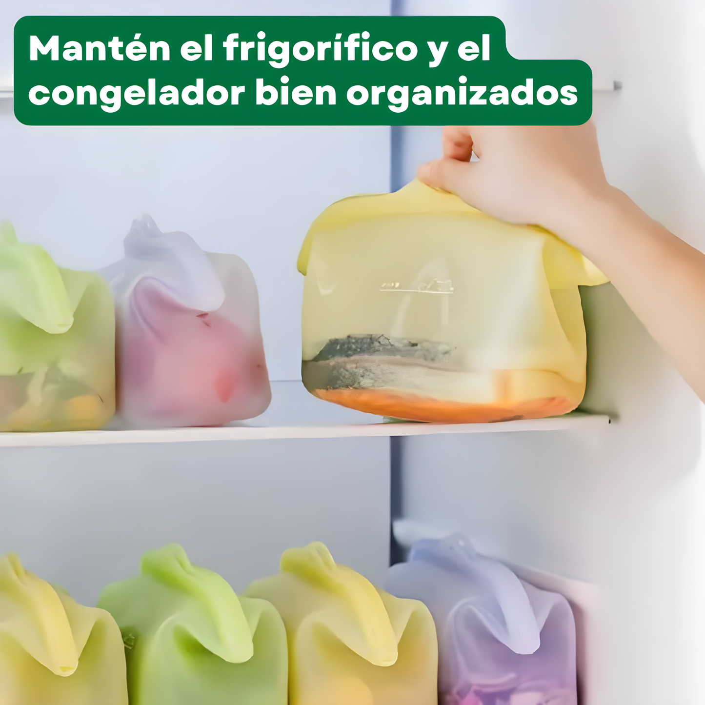 Bolsa conservación de silicona