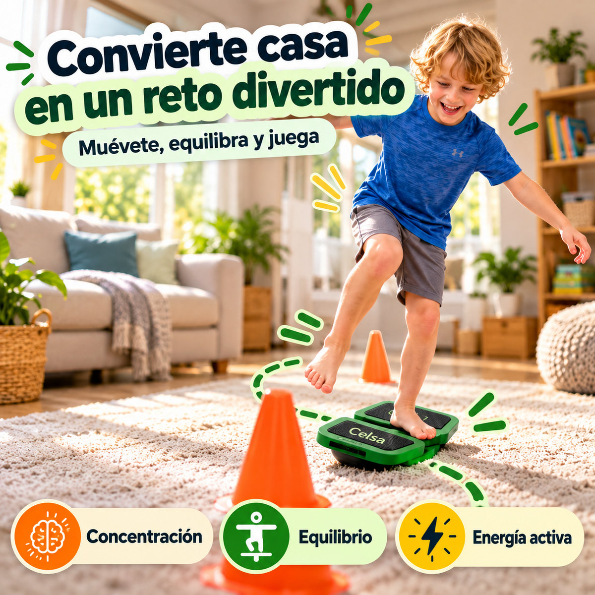 Tabla de equilibrio para niños
